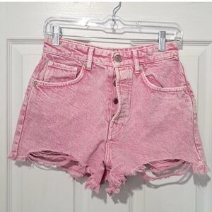 Zara Pink Shorts